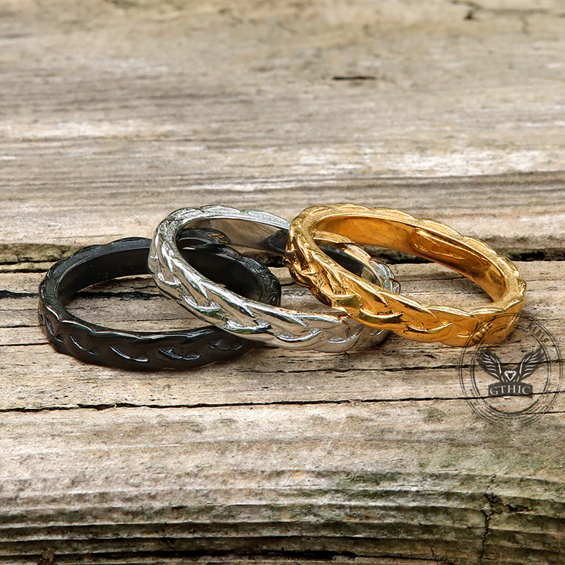 12830-simple-braided-pattern-stainless-steel-band-ring-1.webp Simple Braided Pattern Stainless Steel Band Ring