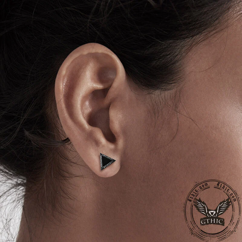 12964-triangular-viking-rune-stainless-steel-stud-earrings-2.webp Triangular Viking Rune Stainless Steel Stud Earrings