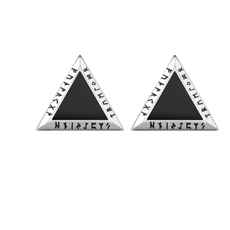 12964-triangular-viking-rune-stainless-steel-stud-earrings-3.webp Triangular Viking Rune Stainless Steel Stud Earrings