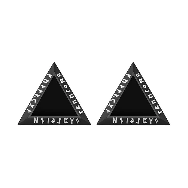 12964-triangular-viking-rune-stainless-steel-stud-earrings-4.webp Triangular Viking Rune Stainless Steel Stud Earrings