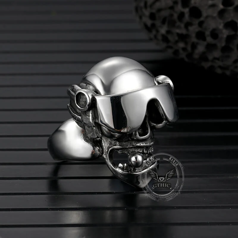 13107-vintage-goggles-skull-stainless-steel-ring-4.webp Vintage Goggles Skull Stainless Steel Ring