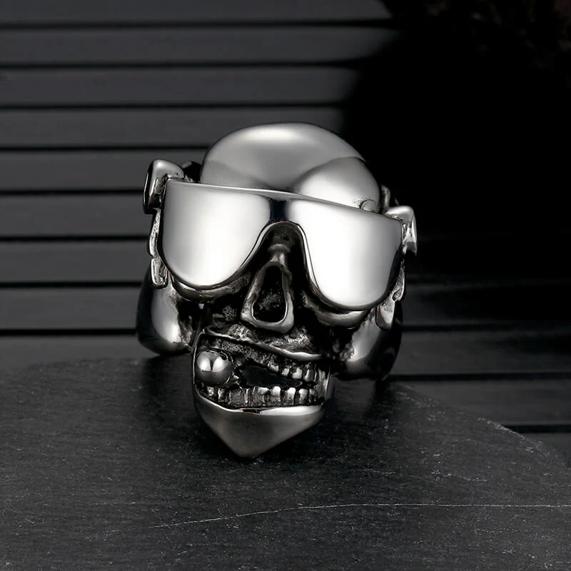 13110-stainless-steel-9-stainless-steel-9-variation-1.webp Vintage Goggles Skull Stainless Steel Ring