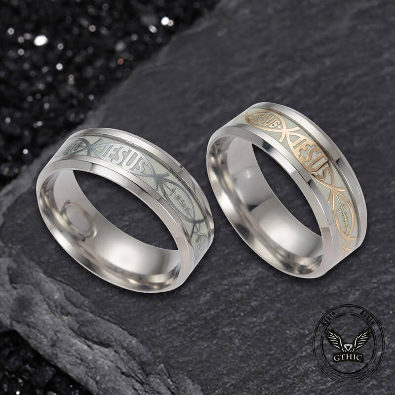 13115-luminous-jesus-fish-stainless-steel-ring-5.jpg Luminous Jesus Fish Stainless Steel Ring