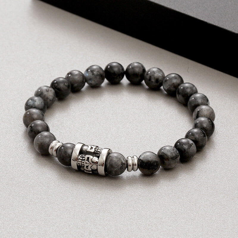 13144-vintage-skull-pattern-natural-stone-bracelet-9.jpg Vintage Skull Pattern Natural Stone Bracelet