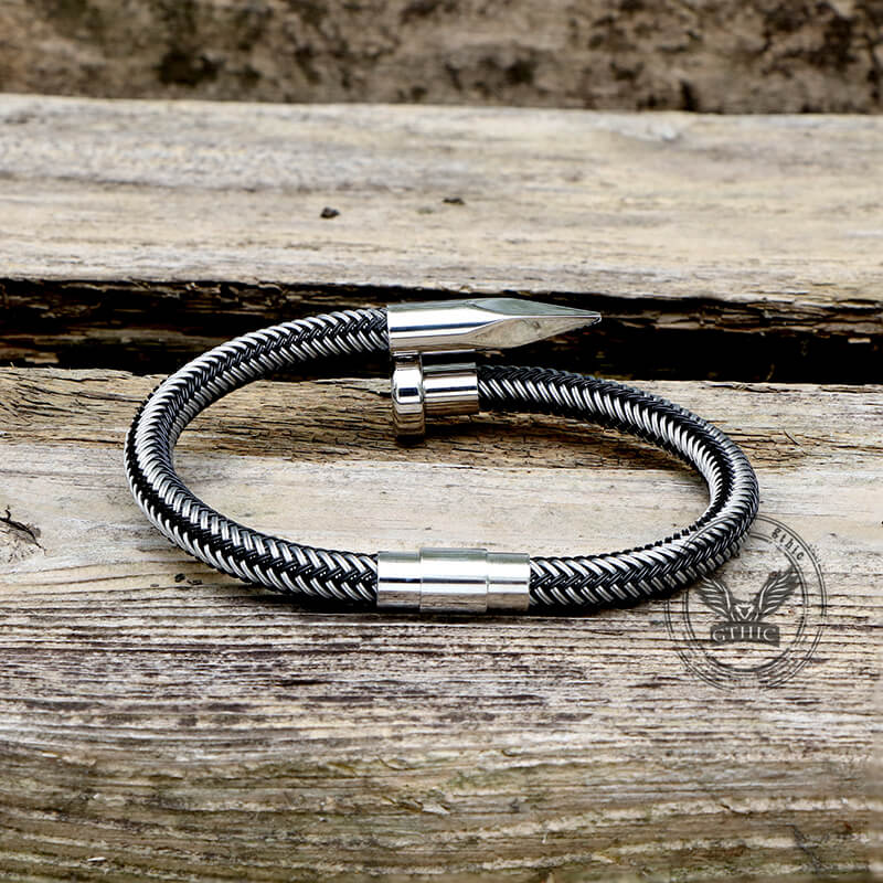 13167-curved-nail-simple-stainless-steel-bracelet-7.jpg Curved Nail Simple Stainless Steel Bracelet