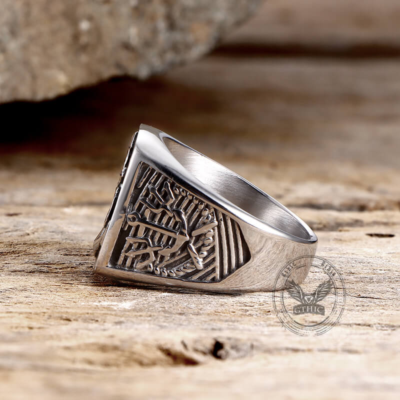13251-nordic-anchor-compass-stainless-steel-ring-6.jpg Nordic Anchor Compass Stainless Steel Ring