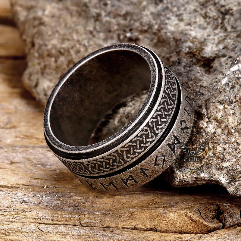 13411-celtic-knot-runes-viking-spinner-stainless-steel-ring-3.webp Celtic Knot Runes Viking Spinner Stainless Steel Ring