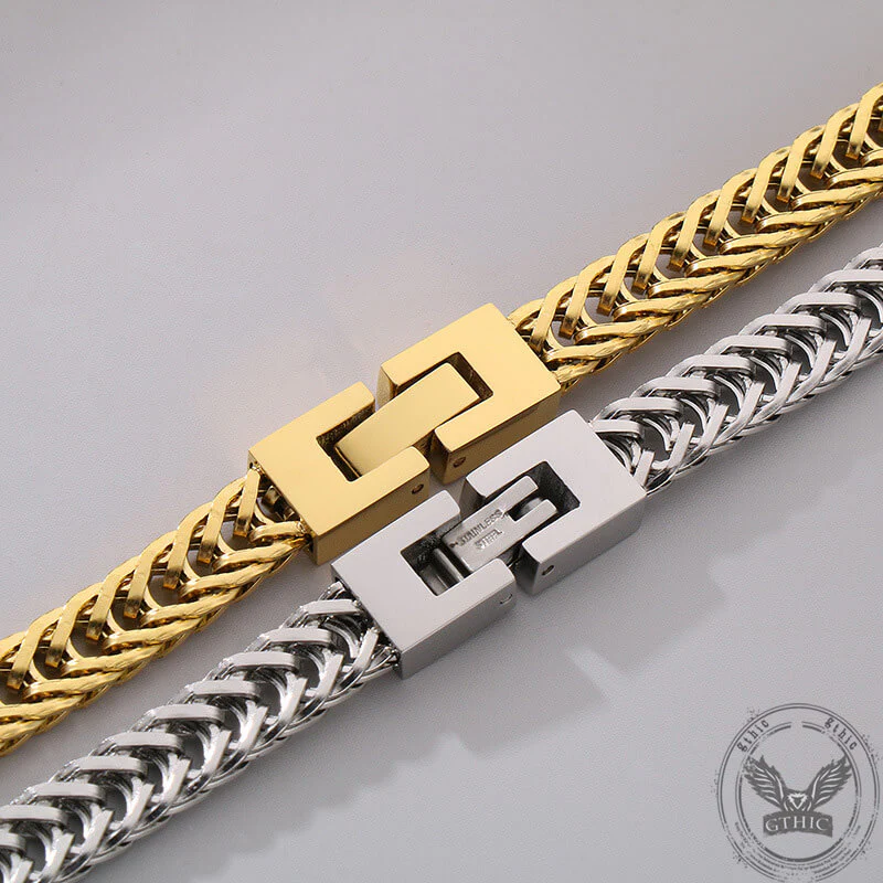 Punk Keel Chain Jewelry Buckle Stainless Steel Necklace