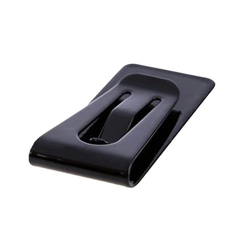 Solid Color Multi Functional Stainless Steel Money Clip