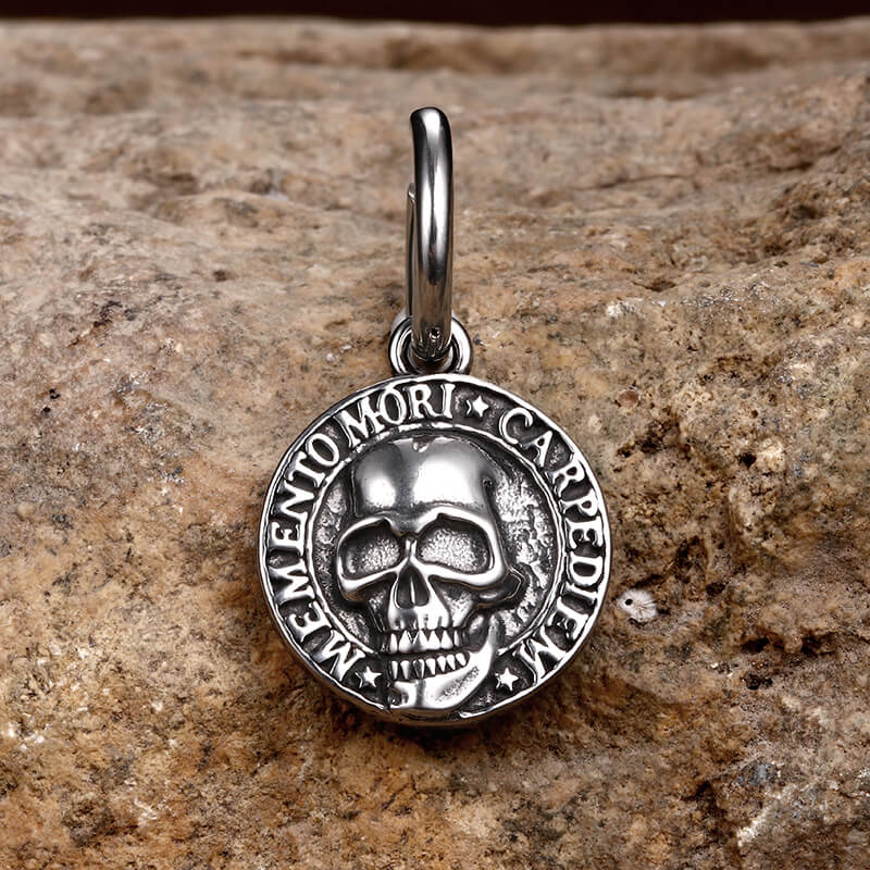 13504-carpe-diem-skull-stainless-steel-earrings-4.jpg Carpe Diem Skull Stainless Steel Earrings
