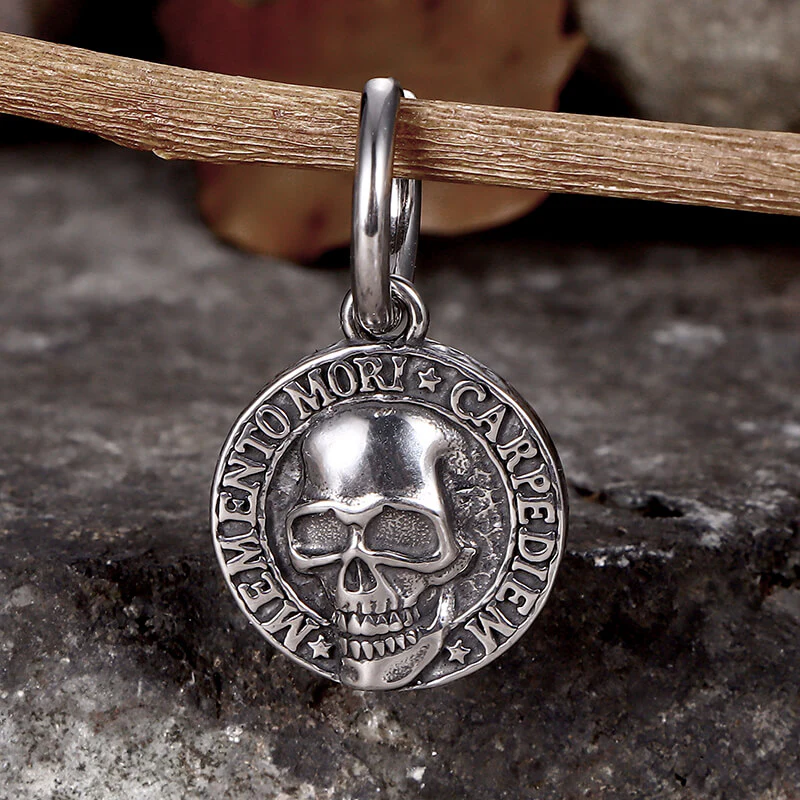 13504-carpe-diem-skull-stainless-steel-earrings-7.webp Carpe Diem Skull Stainless Steel Earrings