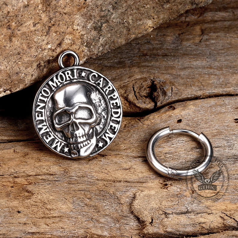 13504-carpe-diem-skull-stainless-steel-earrings-8.jpg Carpe Diem Skull Stainless Steel Earrings