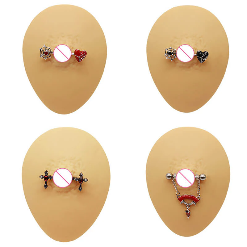 13558-double-cross-stainless-steel-nipple-ring-piercing-2.webp Double Cross Stainless Steel Nipple Ring Piercing