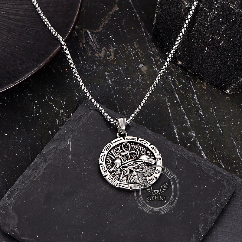 13584-vintage-anubis-ankh-cross-stainless-steel-pendant-13.webp Vintage Anubis Ankh Cross Stainless Steel Pendant