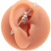 13622-gothic-skull-moon-stainless-steel-industrial-piercing-16.webp Gothic Skull Moon Stainless Steel Industrial Piercing