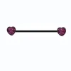 13629-g-black-g-black-variation-1.webp Gothic Skull Moon Stainless Steel Industrial Piercing