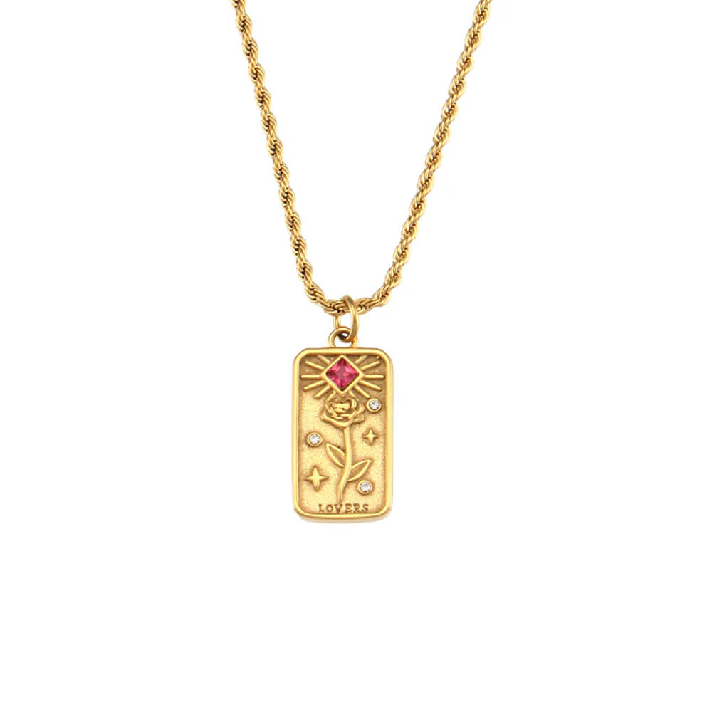 13817-vintage-tarot-card-stainless-steel-necklace-16.webp Vintage Tarot Card Stainless Steel Necklace