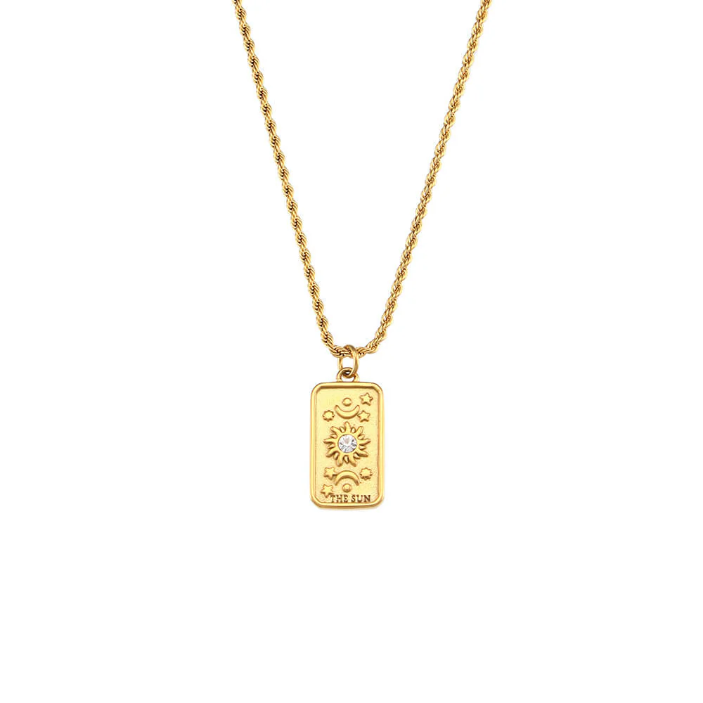 13817-vintage-tarot-card-stainless-steel-necklace-17.webp Vintage Tarot Card Stainless Steel Necklace