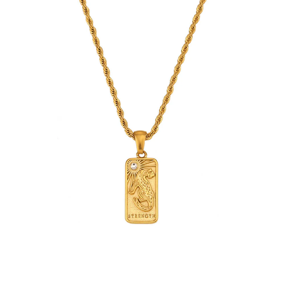 13817-vintage-tarot-card-stainless-steel-necklace-20.webp Vintage Tarot Card Stainless Steel Necklace