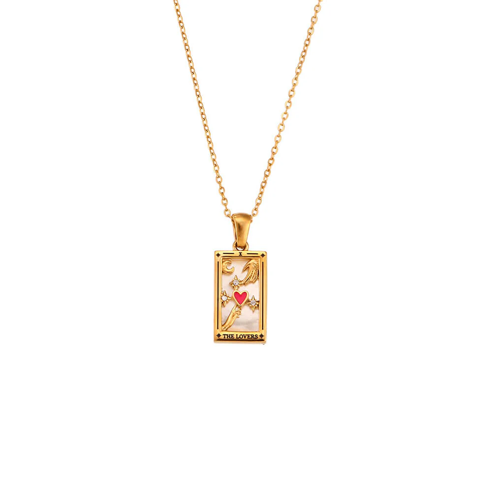 13817-vintage-tarot-card-stainless-steel-necklace-8.webp Vintage Tarot Card Stainless Steel Necklace