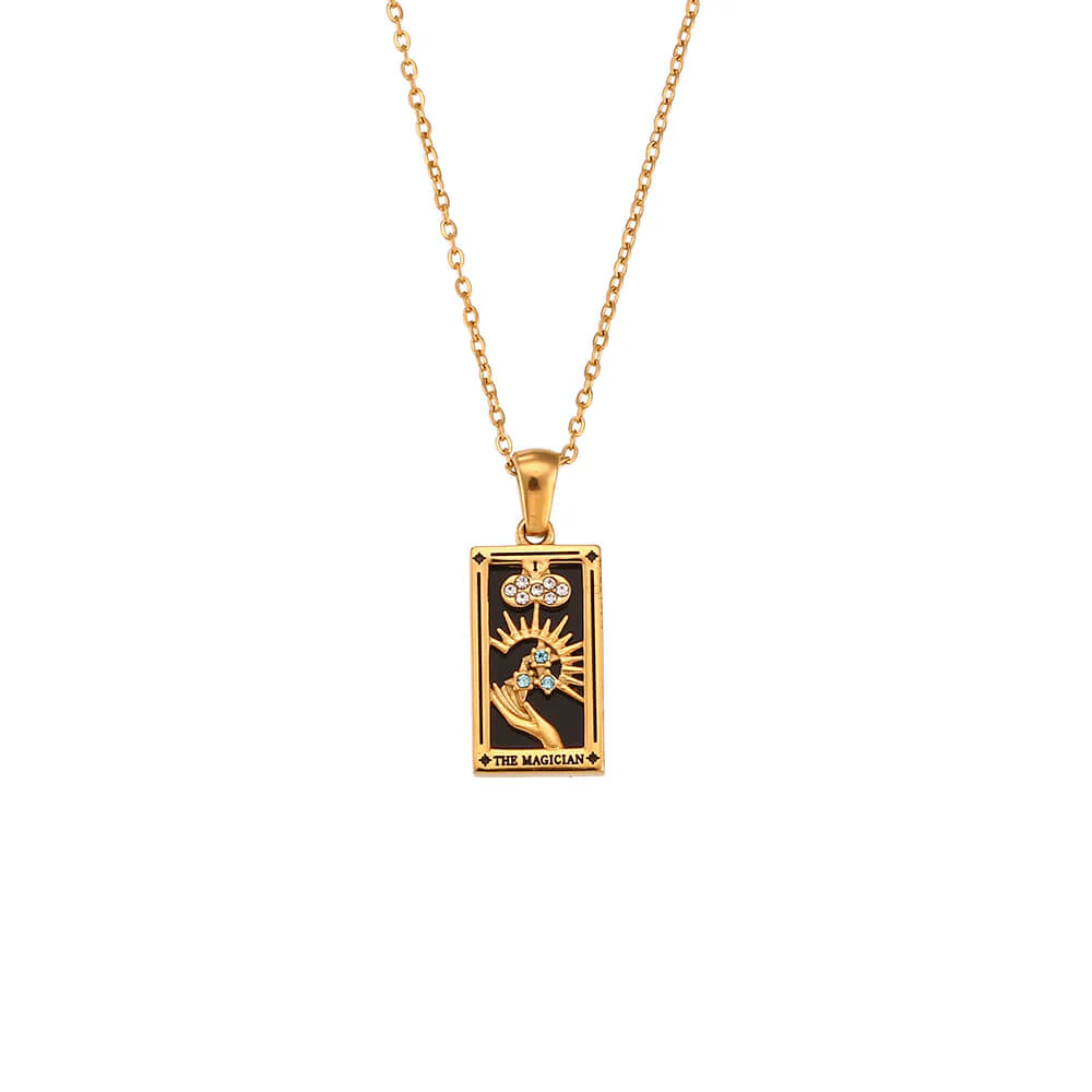 13817-vintage-tarot-card-stainless-steel-necklace-9.webp Vintage Tarot Card Stainless Steel Necklace