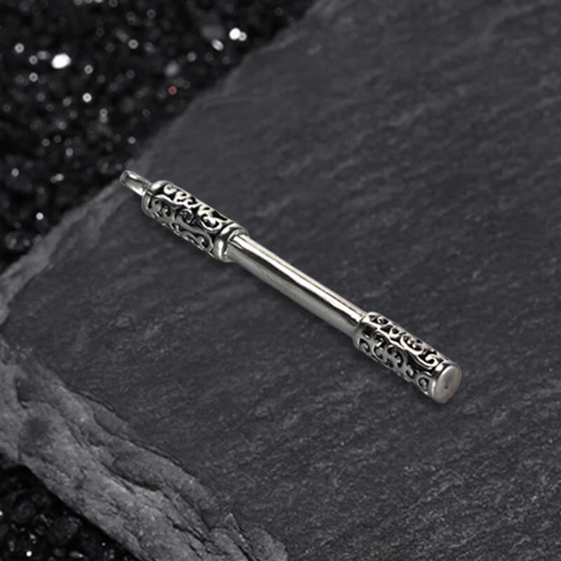 Vintage Wukong Jin Gu Bang Stainless Steel Pendant