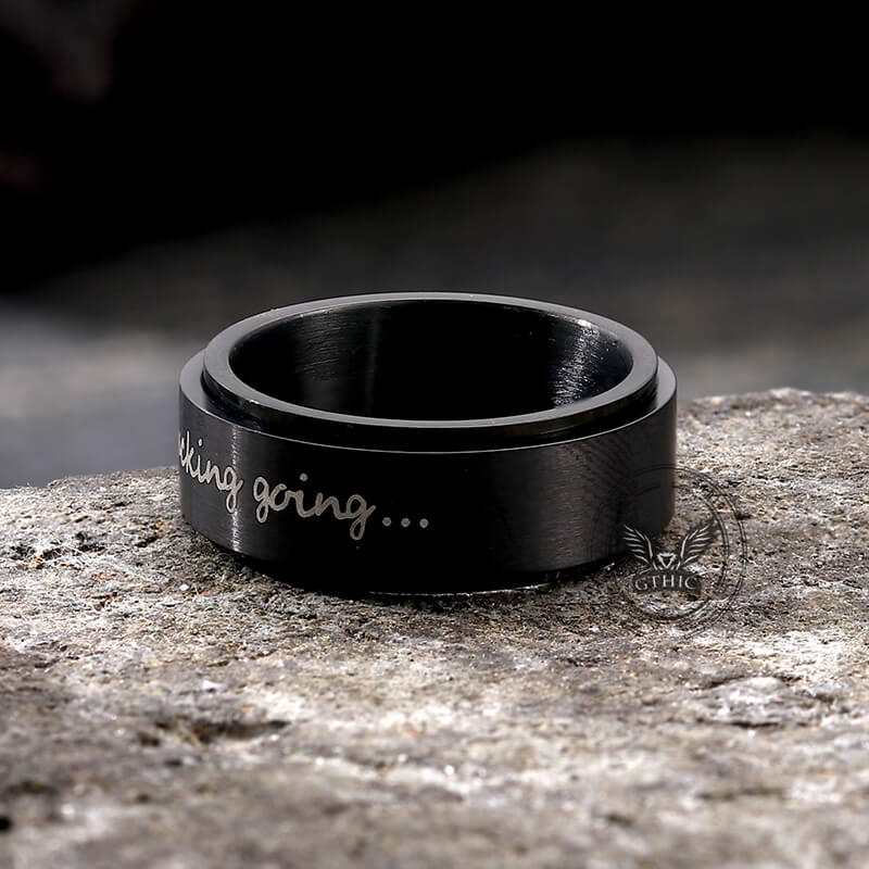 14063-simple-keep-fucking-going-spinner-stainless-steel-ring-8.jpg Simple Keep Fucking Going Spinner Stainless Steel Ring
