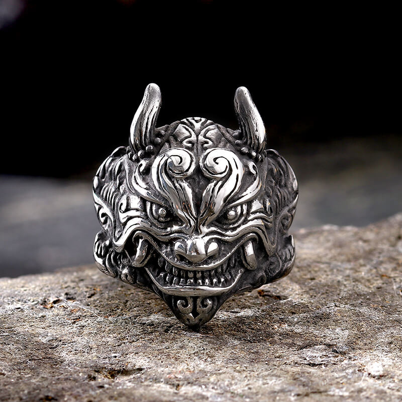 14114-japanese-demon-oni-stainless-steel-ring-1.jpg Japanese Demon Oni Stainless Steel Ring