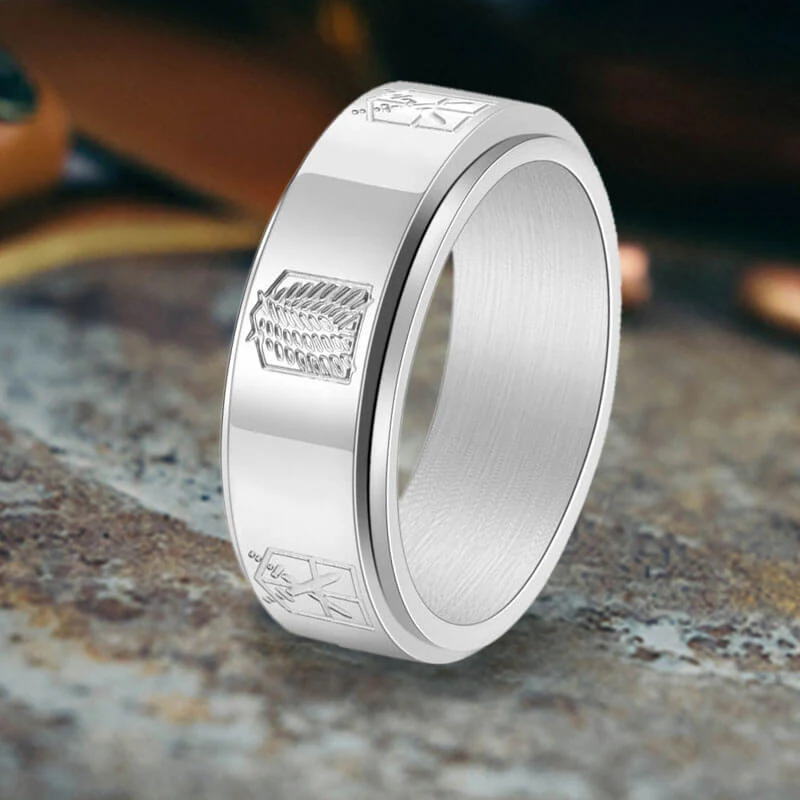14397-wings-of-liberty-stainless-steel-spinner-ring-4.webp Wings of Liberty Stainless Steel Spinner Ring