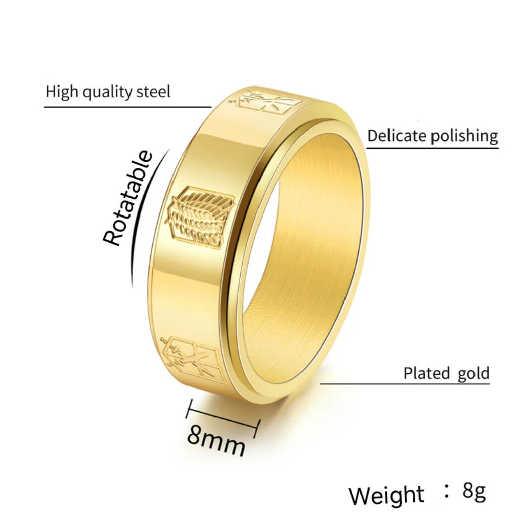 14397-wings-of-liberty-stainless-steel-spinner-ring-7.webp Wings of Liberty Stainless Steel Spinner Ring