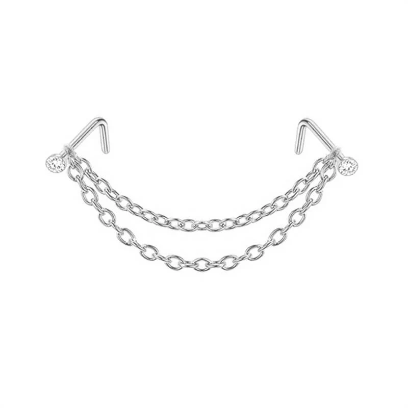 14641-double-chain-stainless-steel-nose-ring-8.webp Double Chain Stainless Steel Nose Ring