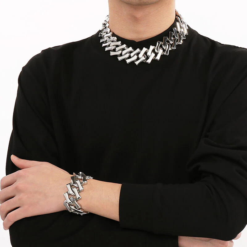 14753-punk-rhombus-cuban-chain-stainless-steel-necklace-2.webp Punk Rhombus Cuban Chain Stainless Steel Necklace