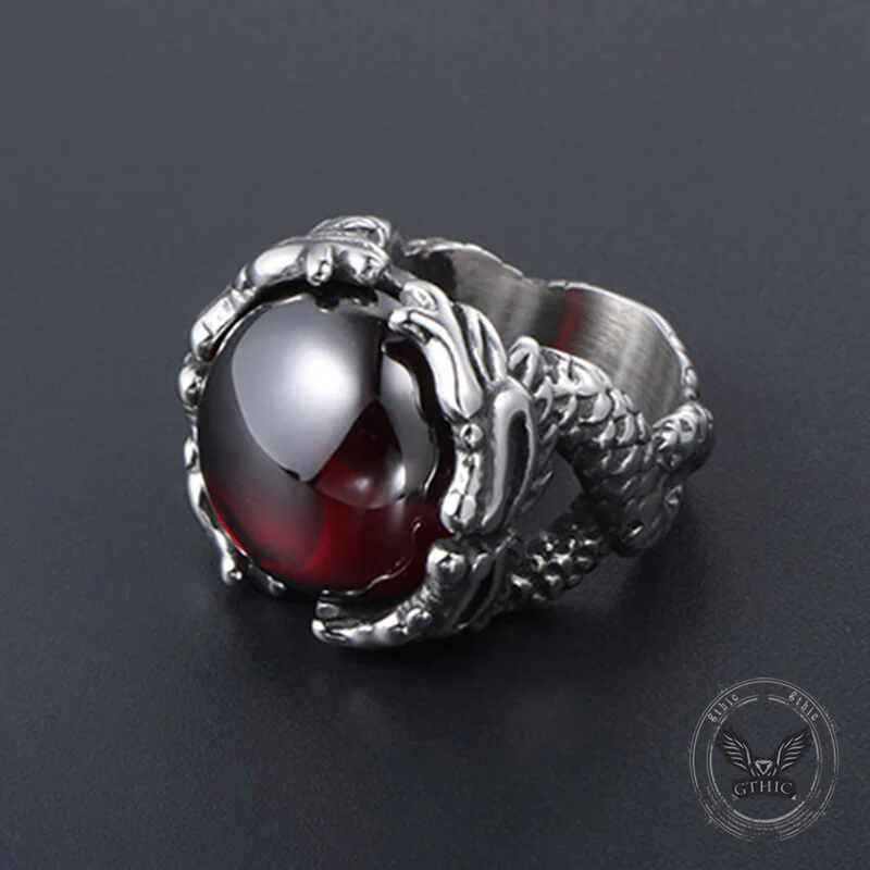 14769-vintage-double-dragon-playing-with-gemstone-stainless-steel-ring-8.webp Vintage Double Dragon Playing with Gemstone Stainless Steel Ring