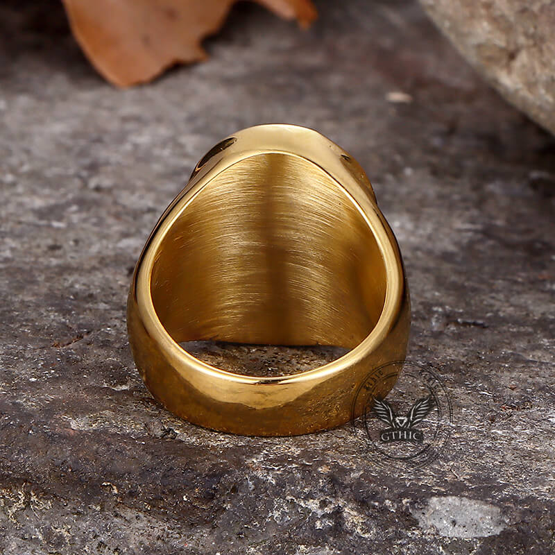 14875-minimalist-round-shell-stainless-steel-ring-11.jpg Minimalist Round Shell Stainless Steel Ring