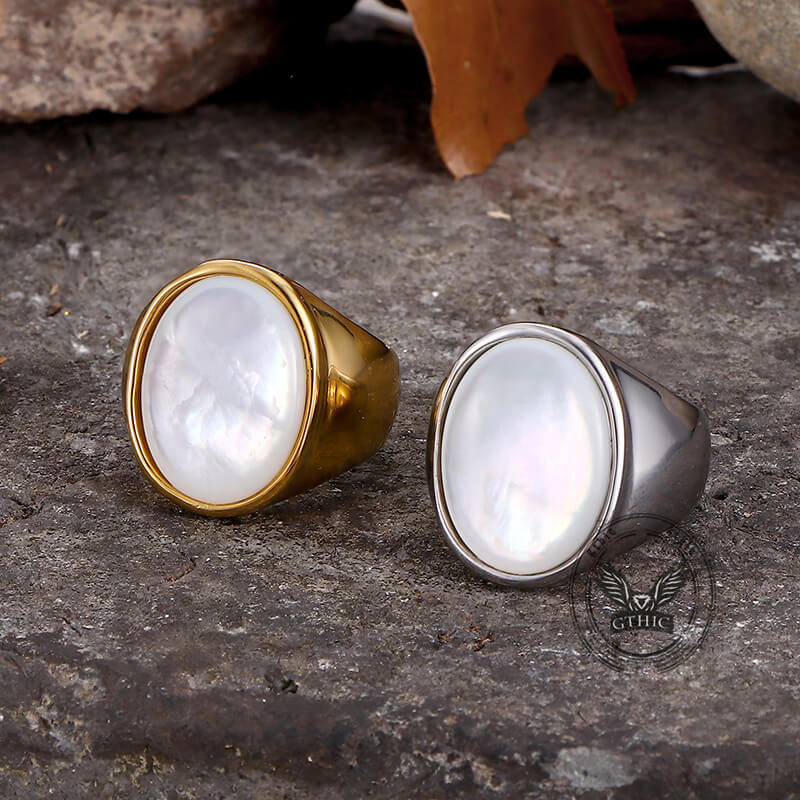 14875-minimalist-round-shell-stainless-steel-ring-3.jpg Minimalist Round Shell Stainless Steel Ring