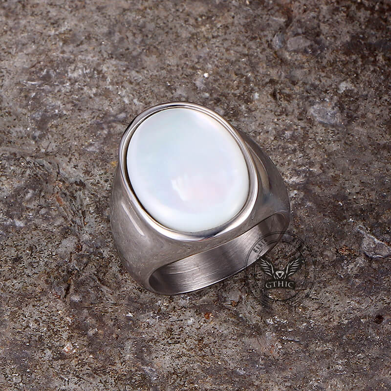 14875-minimalist-round-shell-stainless-steel-ring-6.jpg Minimalist Round Shell Stainless Steel Ring