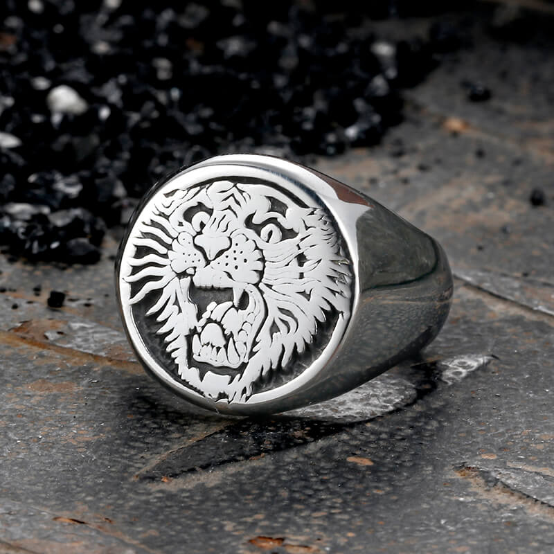 14919-vintage-roaring-tiger-head-stainless-steel-ring-1.jpg Vintage Roaring Tiger Head Stainless Steel Ring