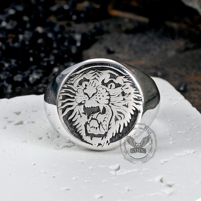 14919-vintage-roaring-tiger-head-stainless-steel-ring-4.webp Vintage Roaring Tiger Head Stainless Steel Ring