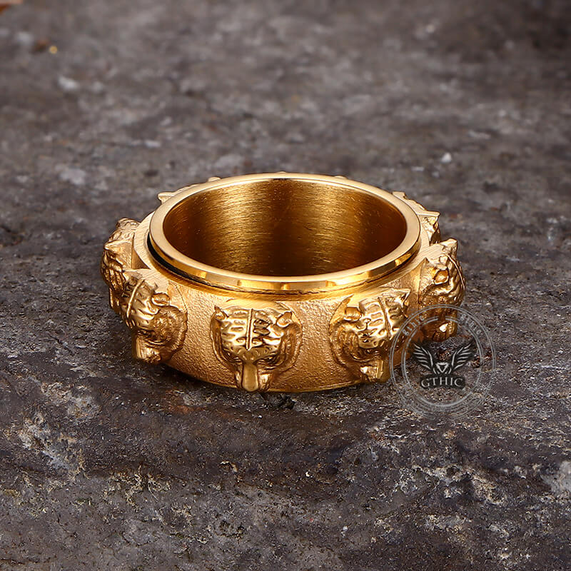 14926-punk-tiger-head-stainless-steel-spinner-ring-11.jpg Punk Tiger Head Stainless Steel Spinner Ring