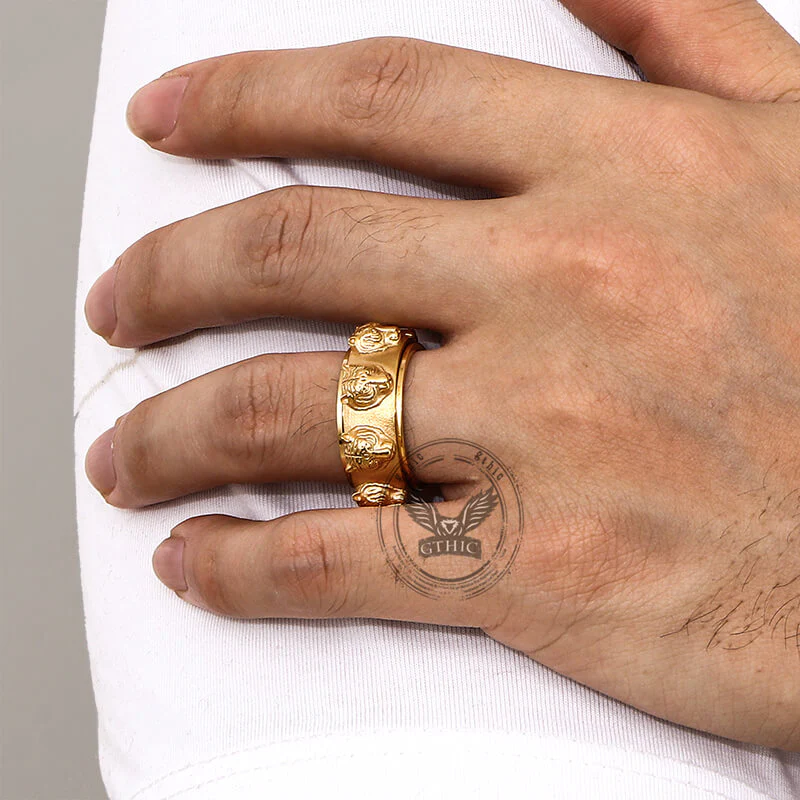14926-punk-tiger-head-stainless-steel-spinner-ring-2.webp Punk Tiger Head Stainless Steel Spinner Ring