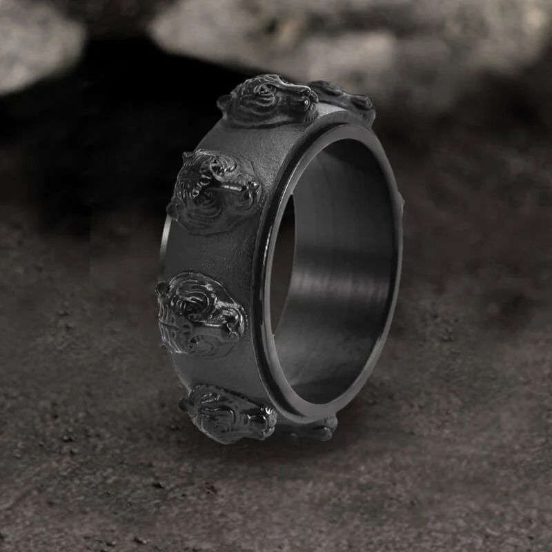 14926-punk-tiger-head-stainless-steel-spinner-ring-6.webp Punk Tiger Head Stainless Steel Spinner Ring