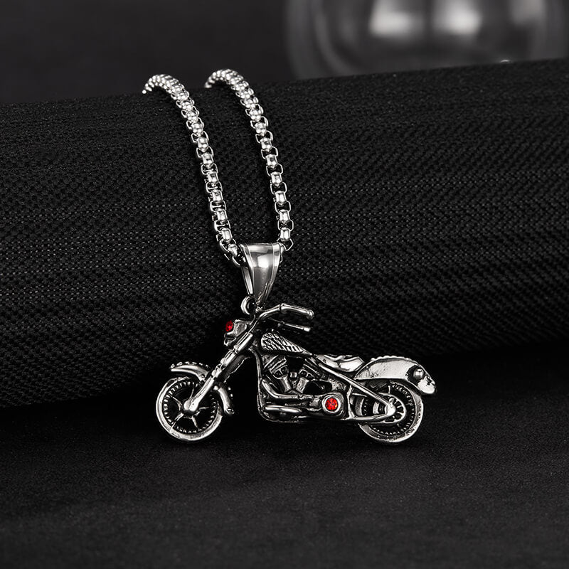 Trendy Hip-Hop Motorcycle Style Stainless Steel Pendant