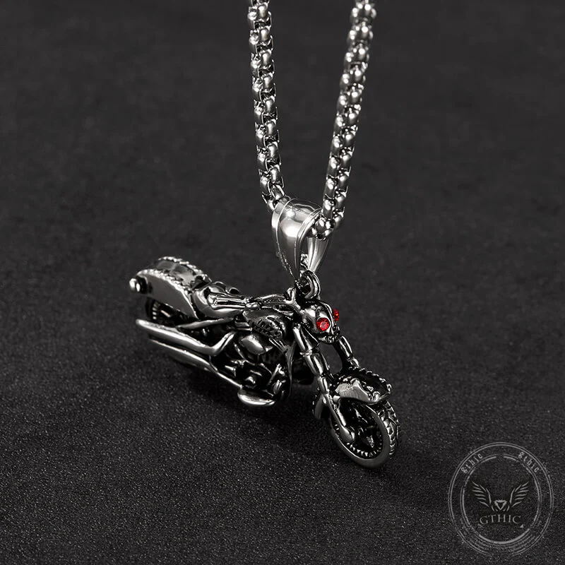 Trendy Hip-Hop Motorcycle Style Stainless Steel Pendant