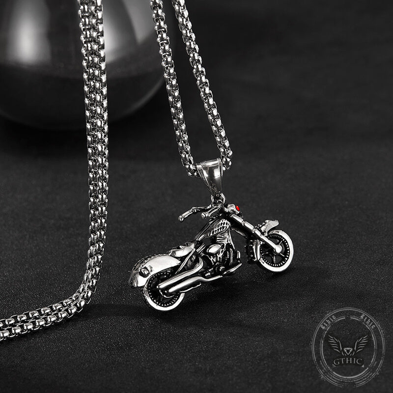 Trendy Hip-Hop Motorcycle Style Stainless Steel Pendant