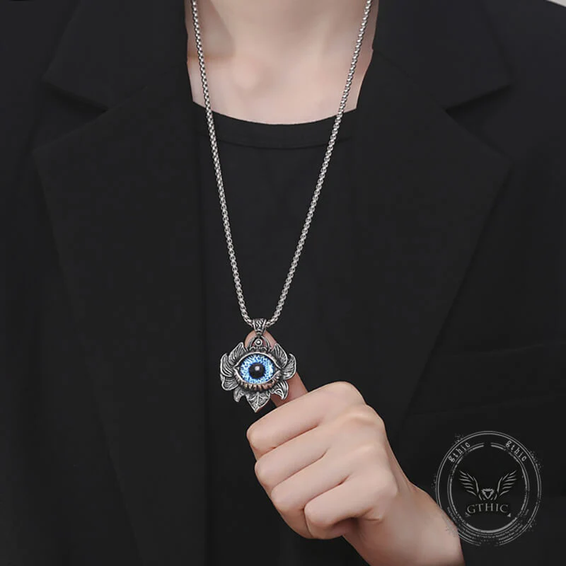 15222-vintage-pattern-devil-eye-stainless-steel-pendant-3.webp Vintage Pattern Devil Eye Stainless Steel Pendant