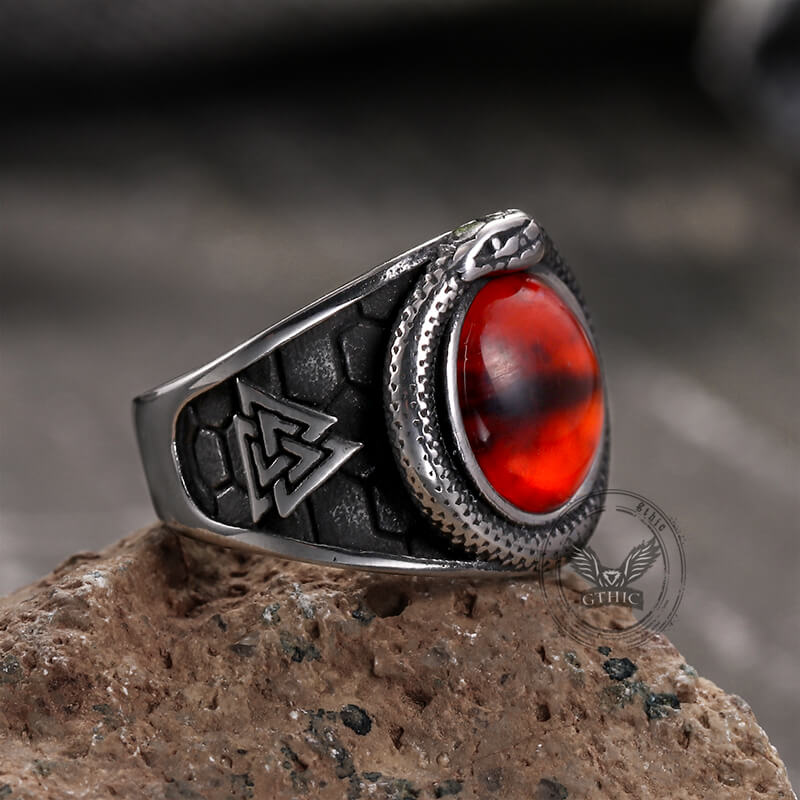 15379-valknut-ouroboros-devil-eye-stainless-steel-ring-11.jpg Valknut Ouroboros Devil Eye Stainless Steel Ring