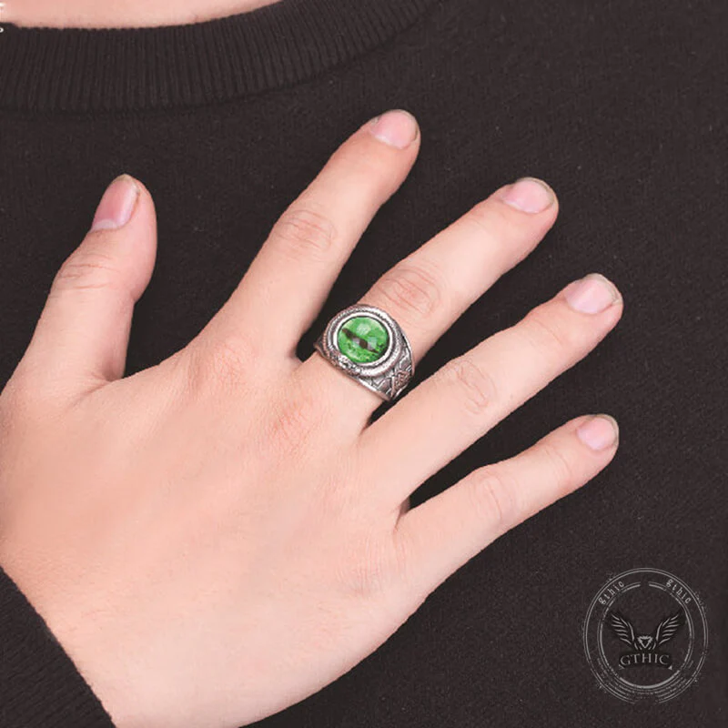 15379-valknut-ouroboros-devil-eye-stainless-steel-ring-3.webp Valknut Ouroboros Devil Eye Stainless Steel Ring