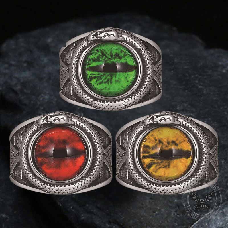 15379-valknut-ouroboros-devil-eye-stainless-steel-ring-7.jpg Valknut Ouroboros Devil Eye Stainless Steel Ring