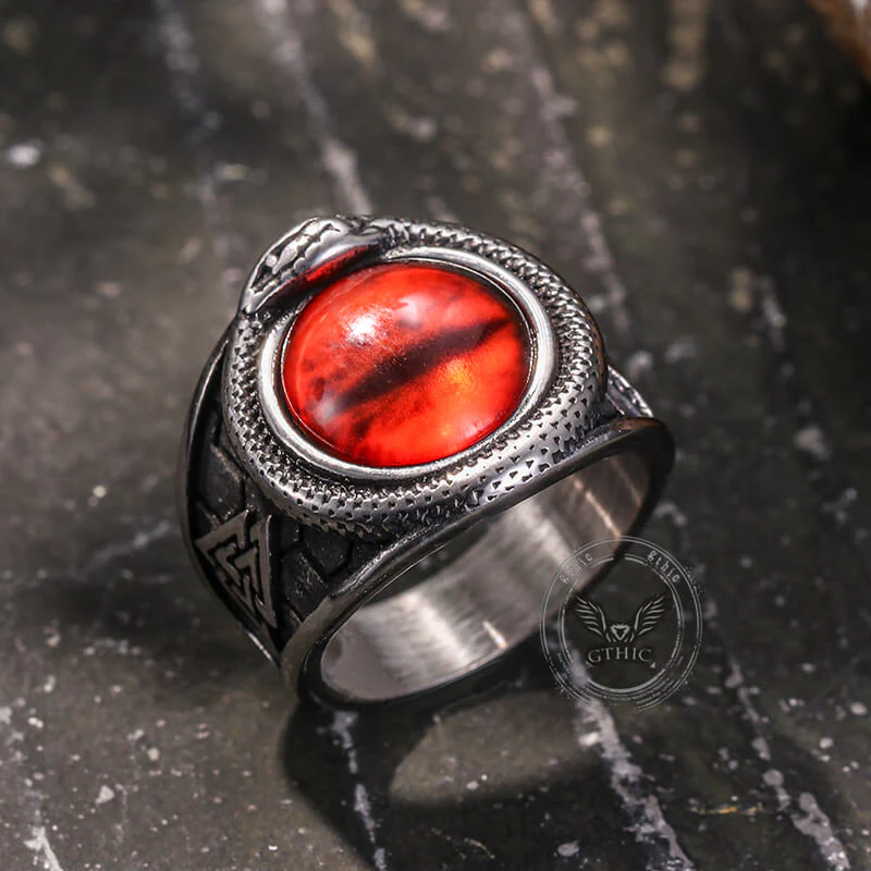 15379-valknut-ouroboros-devil-eye-stainless-steel-ring-9.webp Valknut Ouroboros Devil Eye Stainless Steel Ring