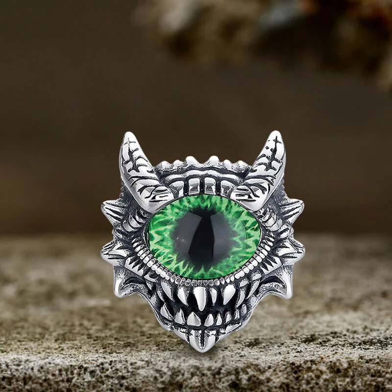 Dopamine Horus Little Devil Eye Stainless Steel Ring